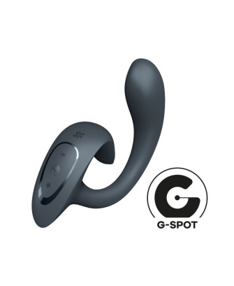 Vibromasseur Rabbit gris G For Goddess 1 Satisfyer 